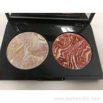 Matte and shimmer tone series highlight blush